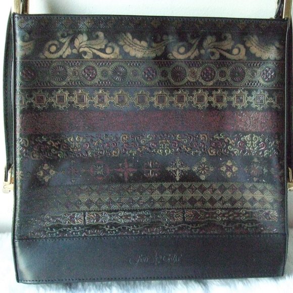 Calia Hand Tooled Vera Pelle Italian Leather purse - Picture 5 of 8